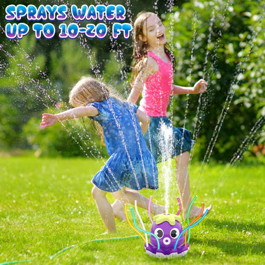 SAMTOP Outdoor Water Spray Sprinkler for Kids Toys