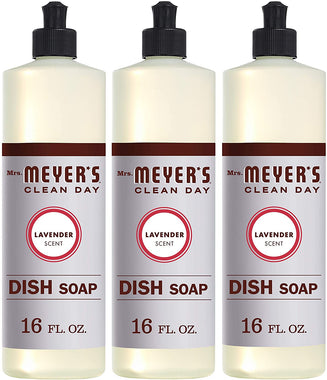 Mrs. Meyer's Clean Day Liquid Dish Soap, Cruelty Free Formula