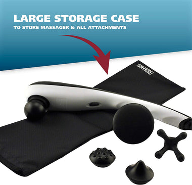 Deluxe Deep Tissue Percussion Therapeutic Handheld Massager