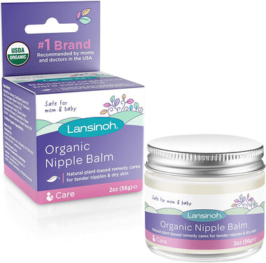 Lansinoh Lanolin Nipple Cream and Organic