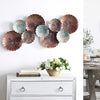Contemporary Metal Floral Montage Wall Decor