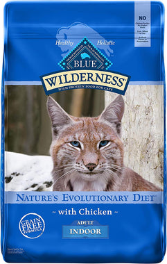 Wilderness High Protein, Natural Adult Indoor Dry Cat Food