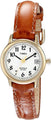 Timex Women's Indiglo Easy Reader Quartz Analog Leather Strap Watch