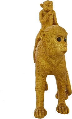 Resin Eclectic Monkey Sculpture