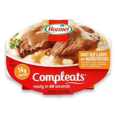 Hormel COMPLEATS Roast Beef and Mashed Potatoes (Pack of 6)