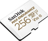 SanDisk 256GB MAX Endurance microSDXC Card with Adapter for Home Security