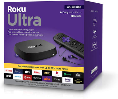 Roku Ultra 2020 Streaming Media Player HD/4K/HDR/Dolby Vision
