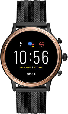 Fossil Gen 5 Julianna Stainless Steel Touchscreen Smartwatch with Speaker