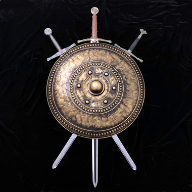 LOOYAR Shield Display Shield for Swords Holder