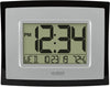 Technology WT-8002U-B-INT Digital Black Clock
