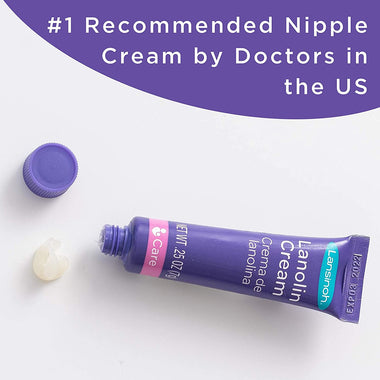 Lansinoh Lanolin Nipple Cream for Breastfeeding, 3 Mini Tubes