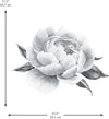 Black Peonies Peel And Stick Giant Wall Decals