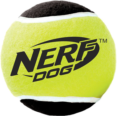 Nerf Dog Tennis Ball Dog Toy with Interactive Squeaker