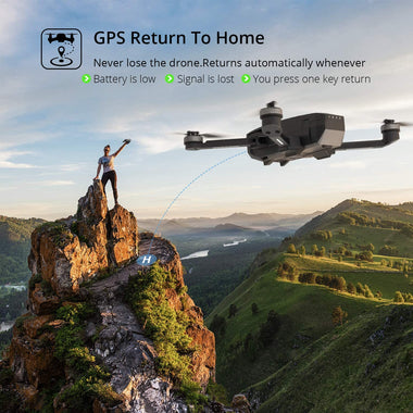 HS720 Foldable GPS Drone with 4K UHD