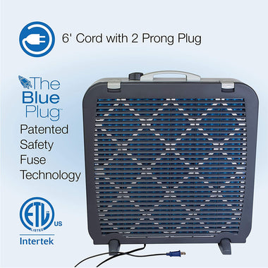 Air Flex 2-in-1 20-inch Box Fan and Air Purifier in One