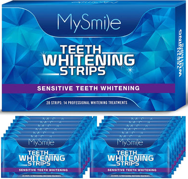 MySmile Teeth Whitening Strips, 56 White Strips Teeth Whitening Kit