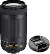 Nikon D7500 DSLR Camera Kit with 18-55mm VR + 70-300mm Zoom Lenses