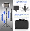 LED Photo Video Light - Dimmable 176 LED Panel Lighting Kit