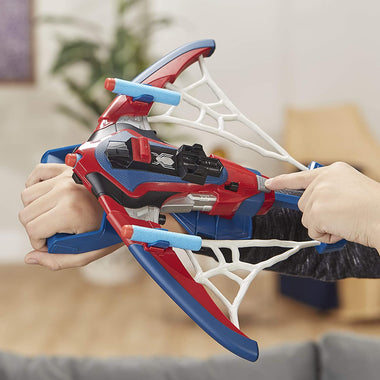 Spider-Man Web Shots Spiderbolt Nerf Blaster Toy