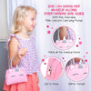 Kids Real Makeup Kit for Little Girls  with Pink Unicorn Bag