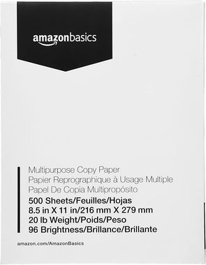 AmazonBasics Multipurpose Copy Printer Paper