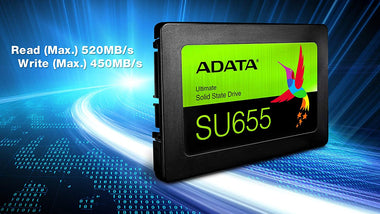 ADATA SU655 120GB 3D NAND 2.5 inch SATA III High Speed Read