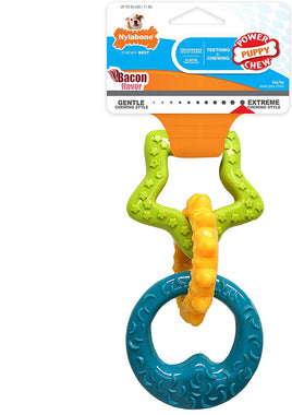 Nylabone Puppy Chew Teething Rings Chew Toy