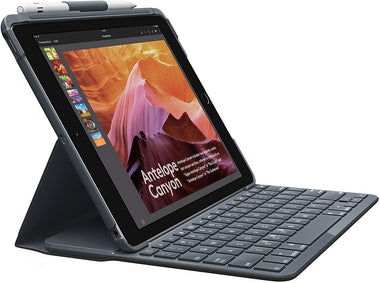 Slim Folio with Integrated Bluetooth Keyboard for iPad