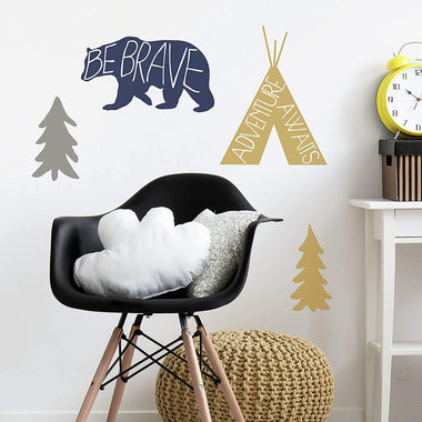 Animal Peel And Stick Giant Wall Decals