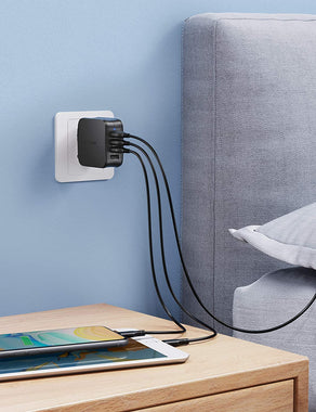 USB Wall Charger 40W 8A 4-Port Multi-Port Travel