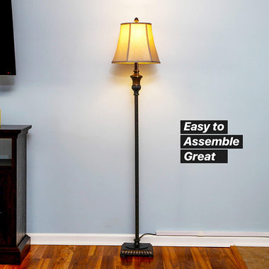 Brightech Sophia - Free Standing Elegant Floor Lamp