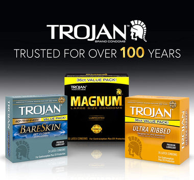 TROJAN NaturaLamb Luxury Latex-Free Condoms
