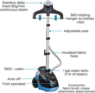 Rowenta IS6520 Master 360 Full Size Garment and Fabric Steamer