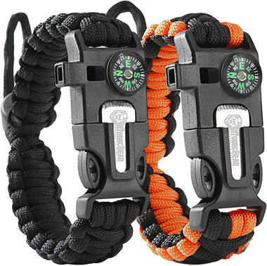 Atomic Bear Paracord Bracelet (2 Pack)
