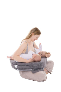 Supportive Nursing Pillow for Twins 0-12 Months