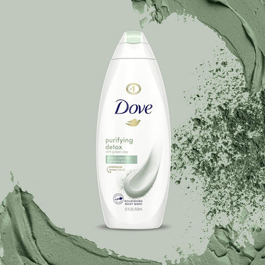 Dove Body Wash For Soft Skin Purifying Detox Cleanser