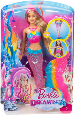 Doll Mermaid with Light-up Tail!