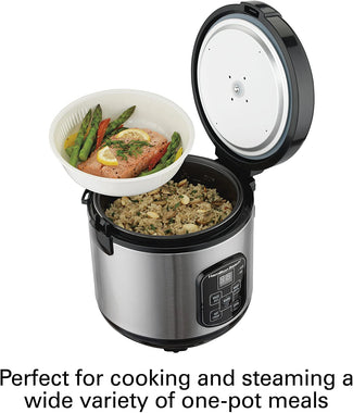 Hamilton Beach Digital Programmable Rice Cooker & Food Steamer