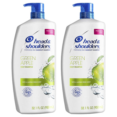 Shampoo, Anti Dandruff Treatment and Scalp Care, Green Apple
