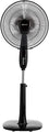AmazonBasics Oscillating Dual Blade Standing Pedestal Fan with Remote