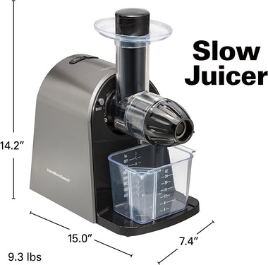 Masticating Juicer Machine, Slow and Quiet Action