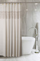 Decorative Fabric Shower Curtain for Bathroom