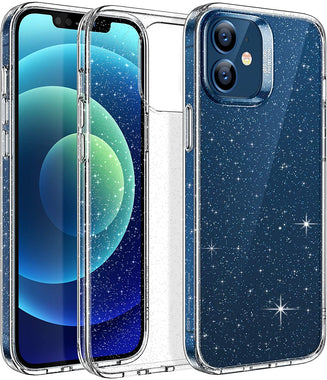ESR Clear Glitter Case Compatible with iPhone 12 Mini