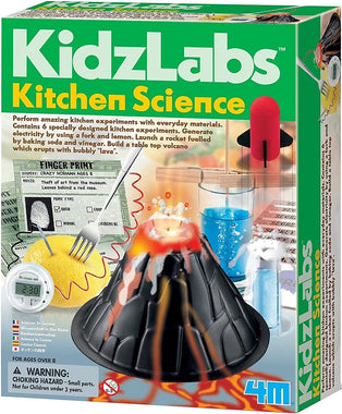 4M Kitchen Science Kit DIY Chemistry Experiment Lab STEM Toys