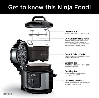 Ninja Foodi 8-Quart 9-in-1 Deluxe