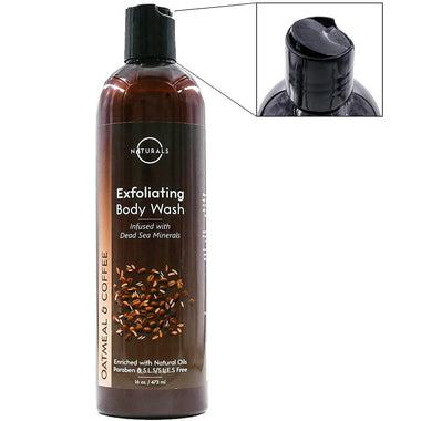 Psoriasis Coffee Body Wash with Dead Sea Minerals for Men