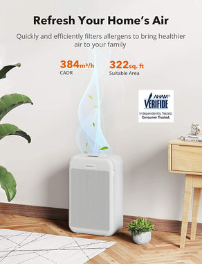TaoTronics Air Purifier for Home, Large Room Air Cleaner