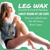 Waxing Kit for Women Men Coarse Hair Removal with Moisturizing