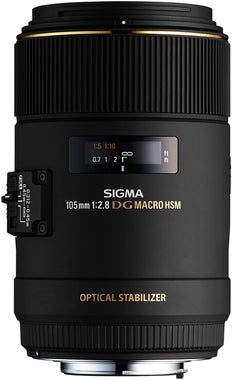 Sigma 105mm F2.8 EX DG OS HSM Macro Lens for Canon SLR Cameras