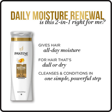 Shampoo and Conditioner 2 in 1, Pro-V Daily Moisture